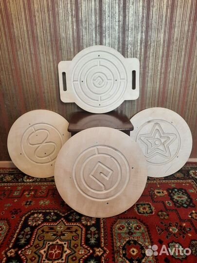 Балансировочная доска с лабиринтом