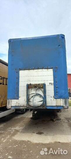 Ворота тент на полуприцеп