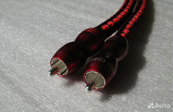 Audioquest King Cobra межблочный кабель RCA 50см