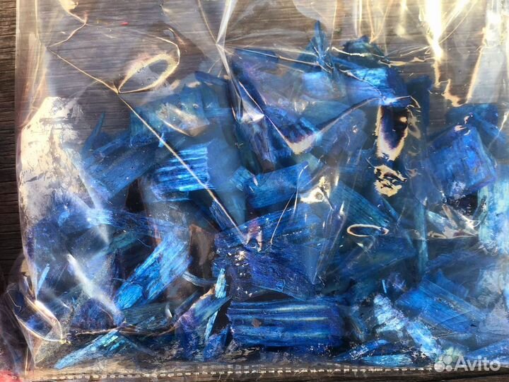 Щепа декоративная цветная. Мешок 60 л. Доставка