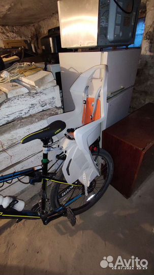 Детское велосипедное кресло