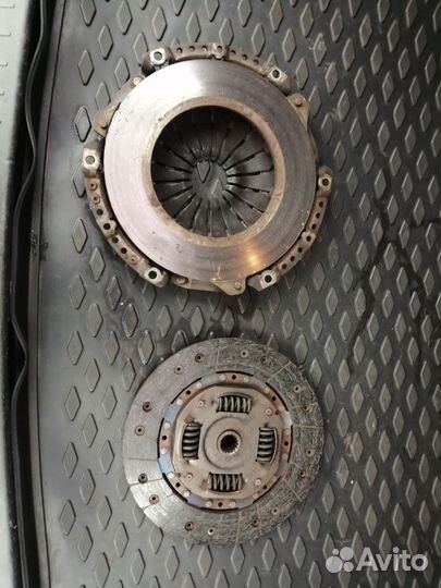 Сцепленя в сборе. Карзина и диск