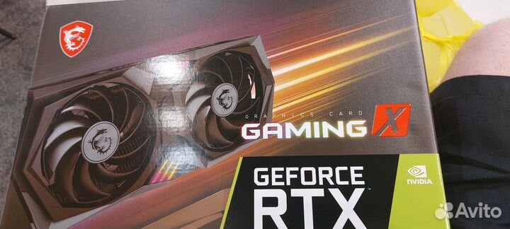 Видеокарта Msi rtx 3060 gaming x