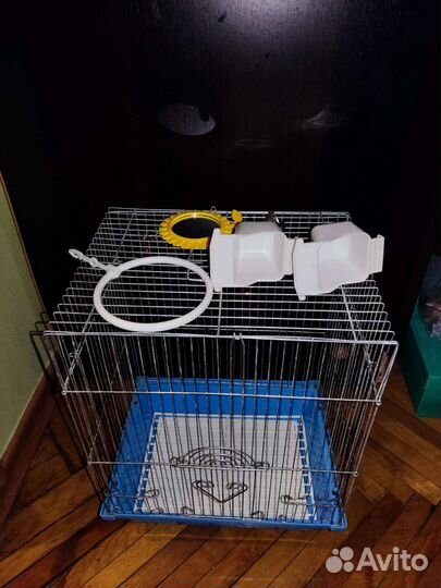 Клетка для попугая 28х37х21см