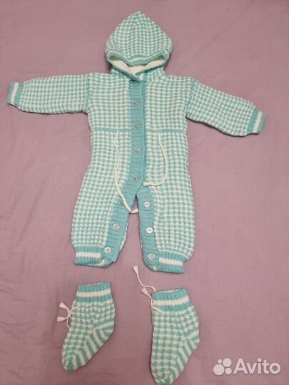Трикотажный костюм для девочки