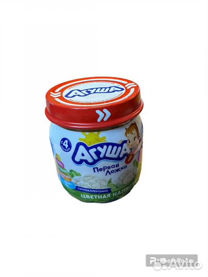 Пюре агуша цветная капуста