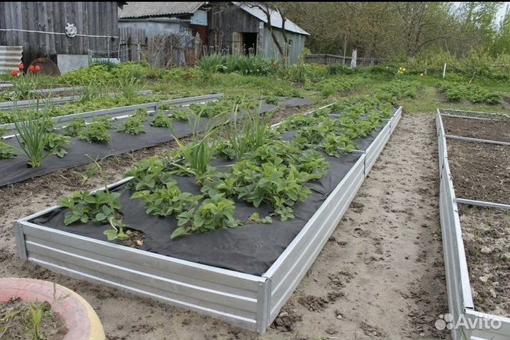 Грядки оцинкованные с полимерным покрытием