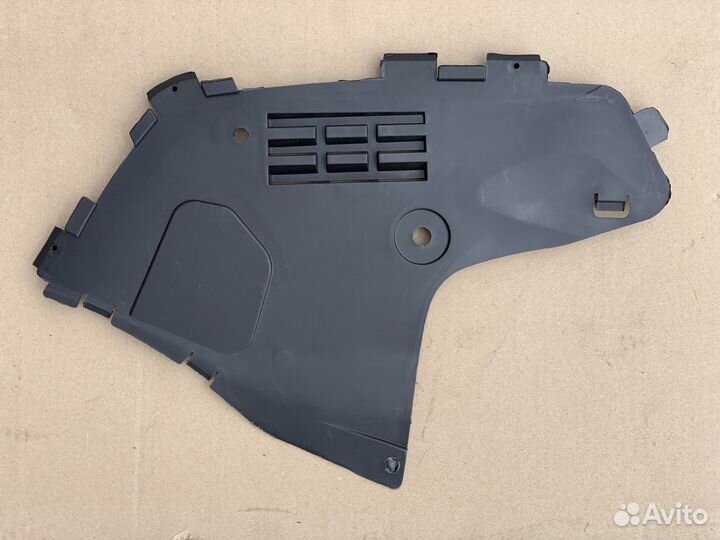 Защита 2шт. бампера Logan Ф1 Левая+Правая