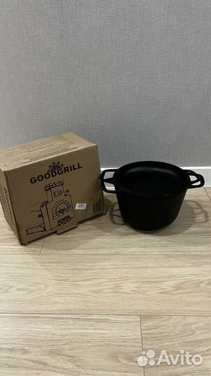 Казан чугунный бу