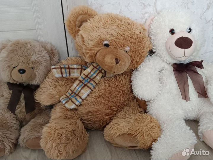 Мишки на 8 марта подарок девушке мягкие игрушки