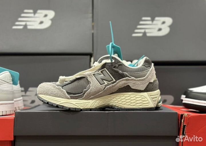 Кроссовки new balance 2002r grey оригинал