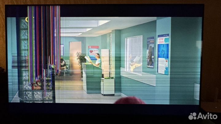 Телевизор ЖК 55 дюймов на запчасти