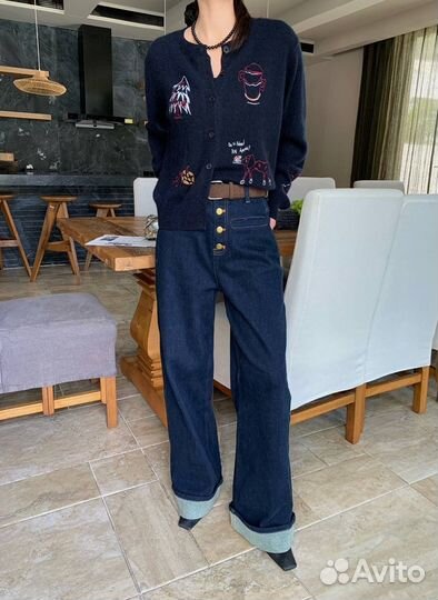 Джинсы Loro Piana синие