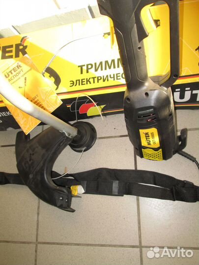 Триммер электрический huter GET-1000S