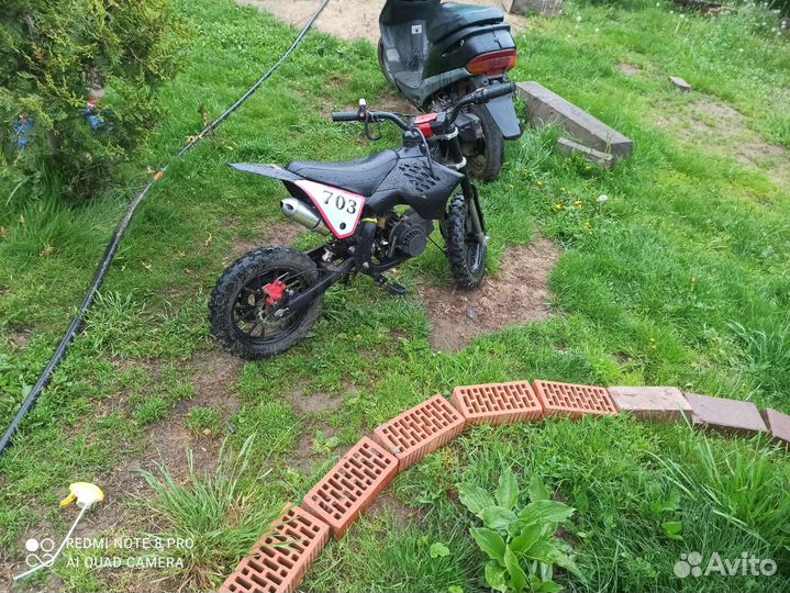 Детский кроссовый пит байк