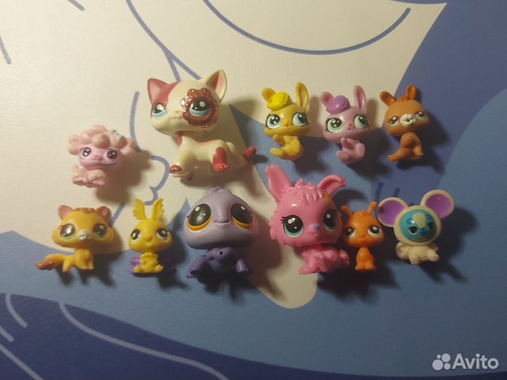 Littlest pet shop lps игрушки стоячка