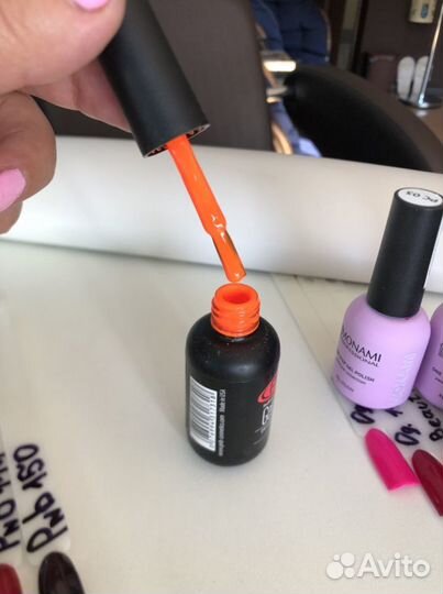 Гель лак шеллак новые и б/у monami коди pnb kodi