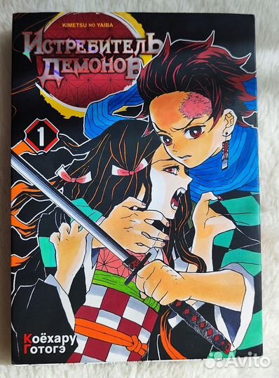 Манга Истребитель демонов том 1