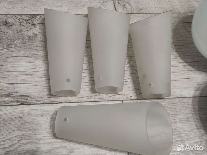 Плафоны для люстры стеклянные