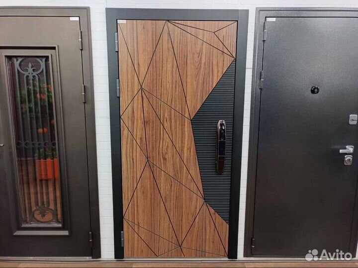 Даерь входная с биометрическим замком