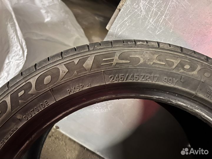 Toyo Proxes Sport 245/45 R17 99Y