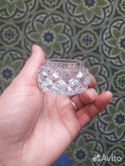 Хрустальная ваза шар