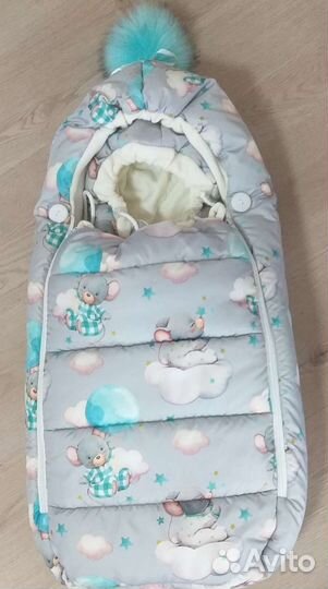 Комплект(конверт) на выписку зима