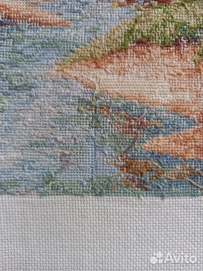 Картина вышитая крестом