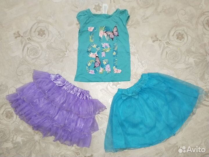 Огромный пакет вещей на девочку 4 года