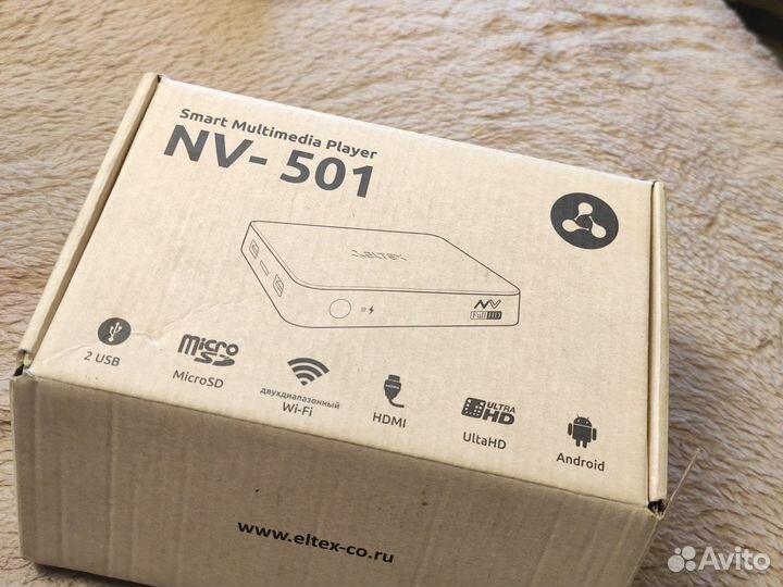 Android tv приставка Eltex Nv-501 wac