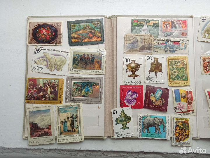 Марки СССР, Вьетнам, Куба, Чехословакия, Монголия