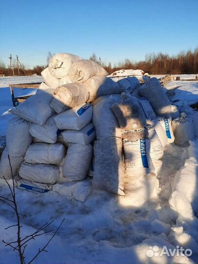 Навоз конский в мешках