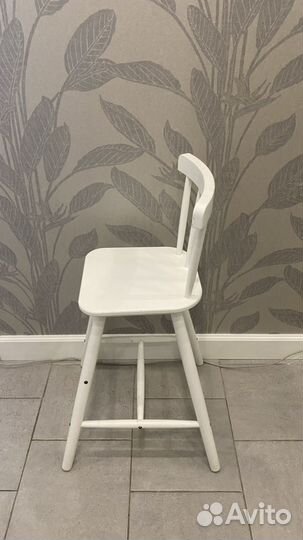 Высокий детский стул за общий стол IKEA