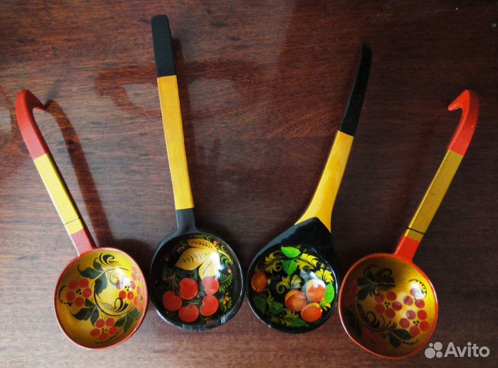 Деревянные ложки, поварешки, лопатки