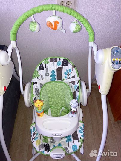 Шезлонг-качели