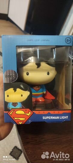 Ночник детский супермен DC comics