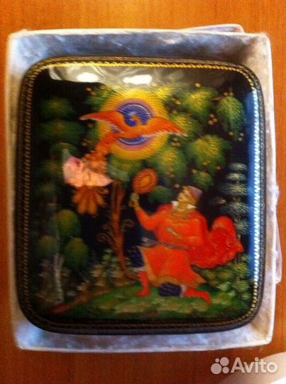 Шкатулка роспись Палех