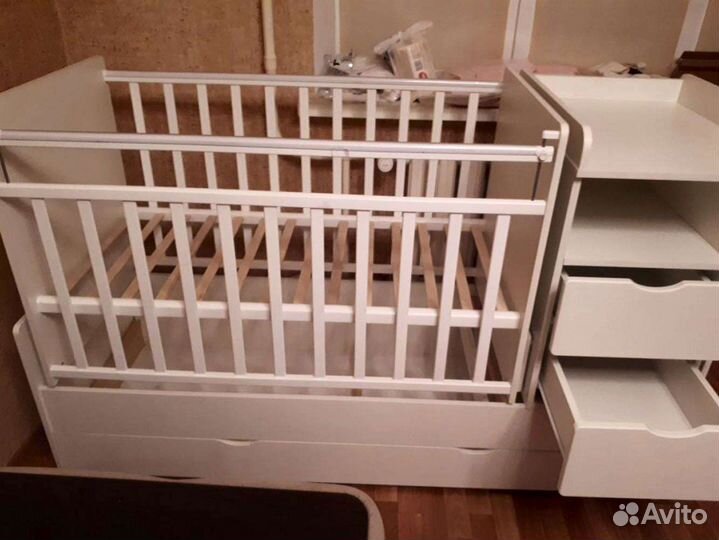 Кроватка комод маятник Италия