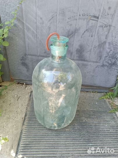 Бутыль стеклянная 10л