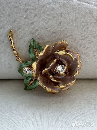 Винтажная брошь Graziano оригинал