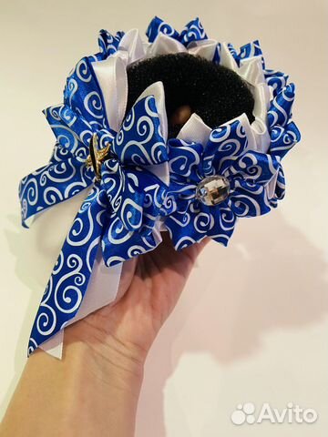 Резиночка на пучок-гулю