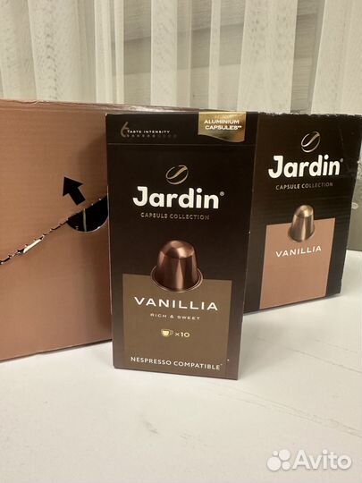 Капсулы для кофемашины Jardin Vanillia