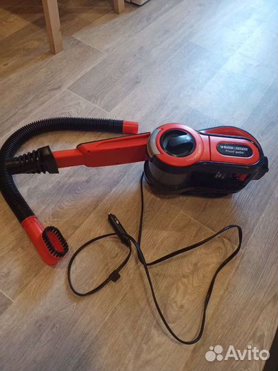 Пылесос автомобильный black+decker PAV1205