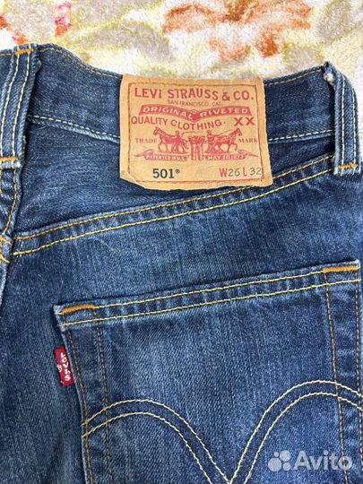 Джинсы levis 501