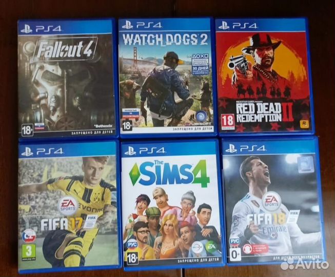 Диски с играми для PS4/PS5