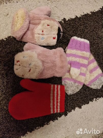 Варежки для девочки