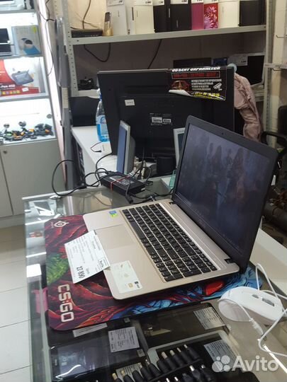 Шустрый ноут Asus X540NV для всех задач