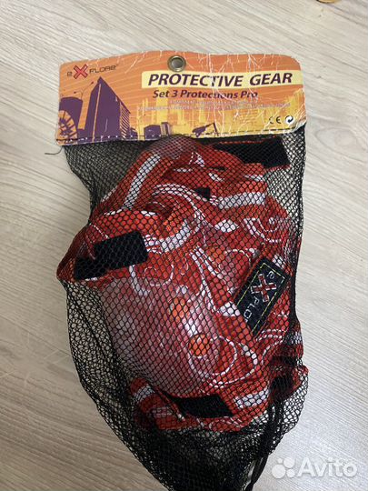 Ролики детские с защитой 35-38 размер