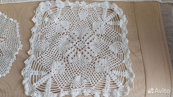Салфетки вязаные крючком
