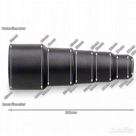 Переходники для пылесоса разные